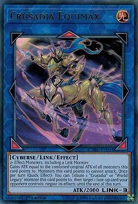 Crusadia Equimax [CYHO-EN044] Ultra Rare | North Game Den