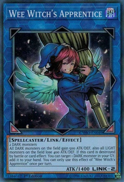 Wee Witch's Apprentice [CYHO-EN049] Super Rare | North Game Den