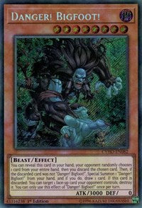 Danger! Bigfoot! [CYHO-EN082] Secret Rare | North Game Den