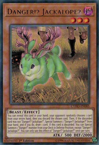 Danger!? Jackalope? [CYHO-EN085] Ultra Rare | North Game Den