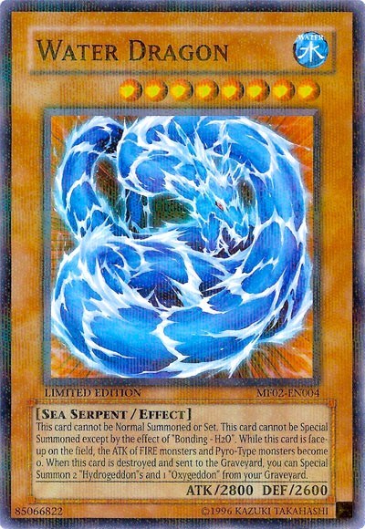 Water Dragon [MF02-EN004] Rare | North Game Den