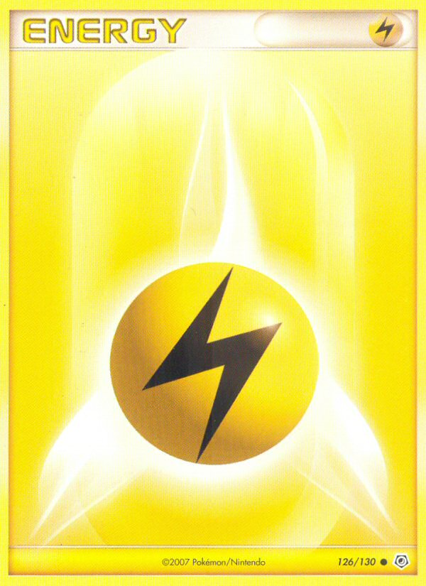 Lightning Energy (126/130) [Diamond & Pearl: Base Set] | North Game Den