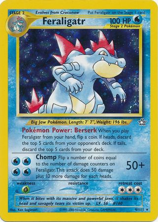 Feraligatr (4/111) [Neo Genesis Unlimited] | North Game Den