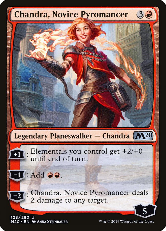 Chandra, Novice Pyromancer [Core Set 2020] | North Game Den