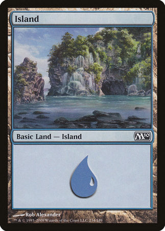 Island (234) [Magic 2010] | North Game Den