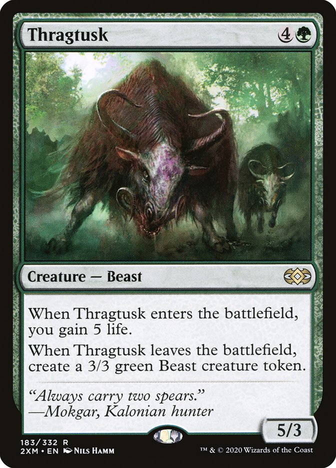 Thragtusk [Double Masters] | North Game Den