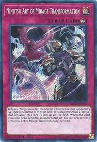 Ninjitsu Art of Mirage-Transformation [SHVA-EN015] Secret Rare | North Game Den