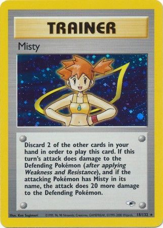 Misty (18/132) [Gym Heroes Unlimited] | North Game Den