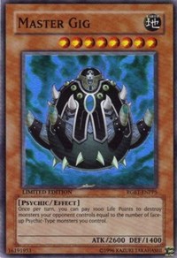 Master Gig [RGBT-ENPP5] Super Rare | North Game Den