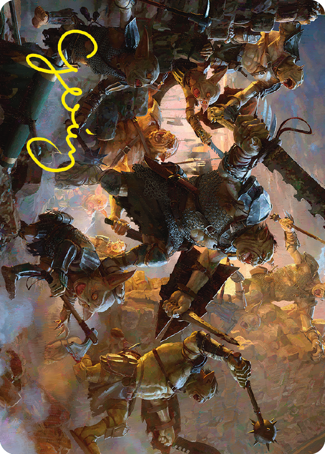 Thrill of Possibility Art Card (Gold-Stamped Signature) [The Lord of the Rings: Tales of Middle-earth Art Series] | North Game Den