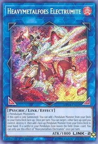 Heavymetalfoes Electrumite [MP18-EN229] Secret Rare | North Game Den