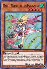 Majesty Maiden, the True Dracocaster [MP18-EN004] Ultra Rare | North Game Den