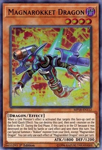 Magnarokket Dragon [MP18-EN112] Ultra Rare | North Game Den