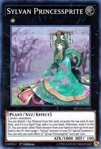 Sylvan Princessprite [MP18-EN026] Super Rare | North Game Den