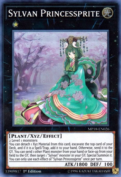 Sylvan Princessprite [MP18-EN026] Super Rare | North Game Den