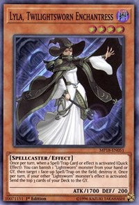 Lyla, Twilightsworn Enchantress [MP18-EN051] Super Rare | North Game Den