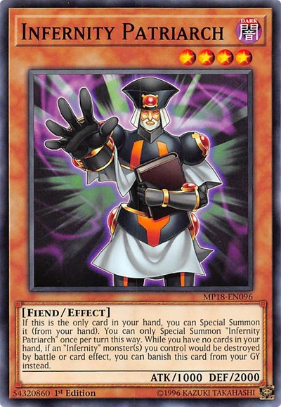 Infernity Patriarch [MP18-EN096] Common | North Game Den