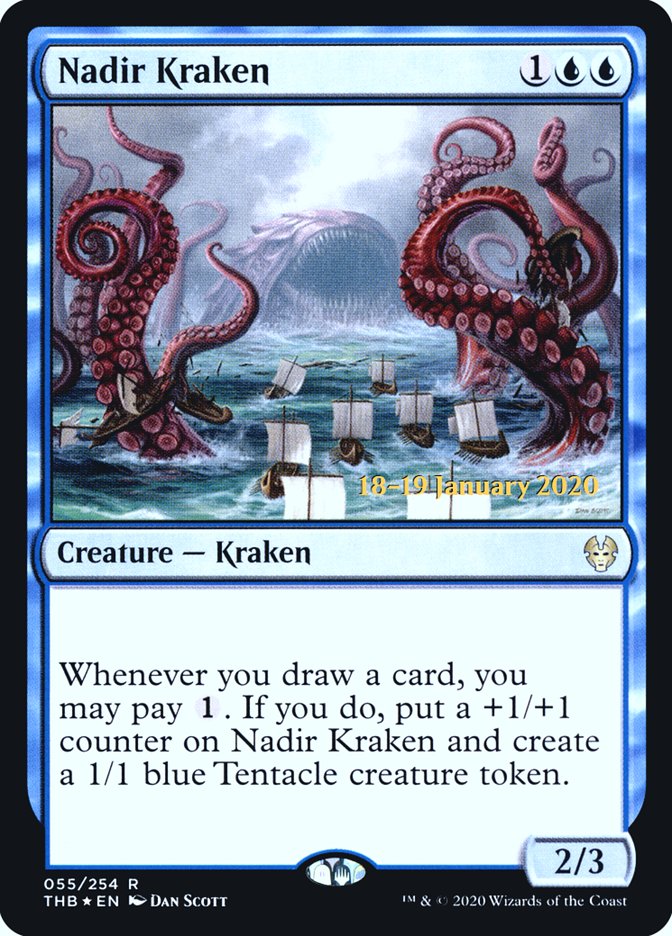 Nadir Kraken [Theros Beyond Death Prerelease Promos] | North Game Den