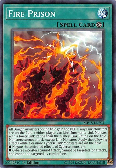 Fire Prison [MP18-EN204] Common | North Game Den