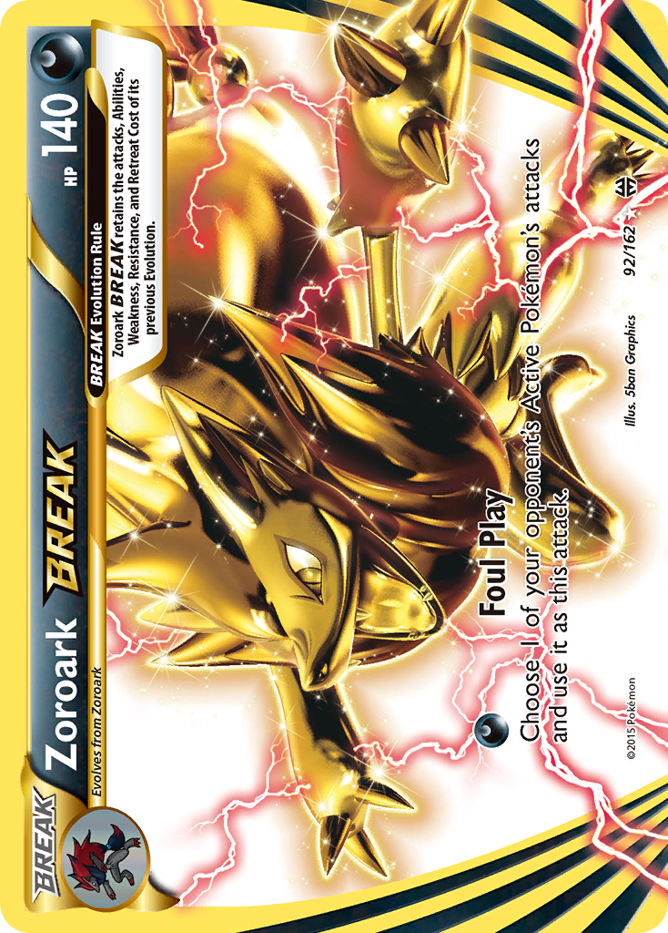 Zoroark BREAK (92/162) [XY: BREAKthrough] | North Game Den