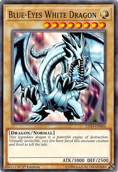 Blue-Eyes White Dragon [LED3-EN006] Common | North Game Den
