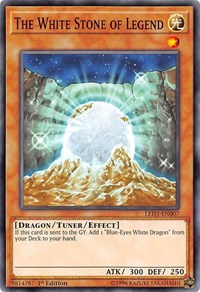 The White Stone of Legend [LED3-EN007] Common | North Game Den