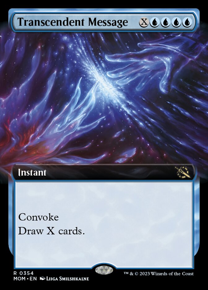Transcendent Message (Extended Art) [March of the Machine] | North Game Den