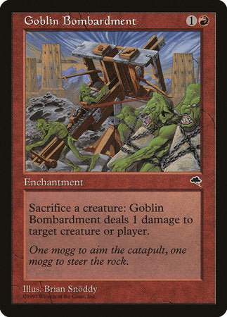 Goblin Bombardment [Tempest] | North Game Den