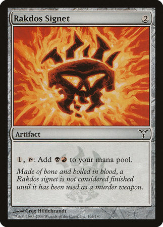 Rakdos Signet [Dissension] | North Game Den