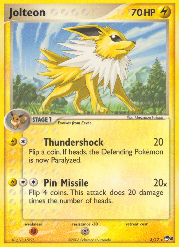 Jolteon (3/17) [POP Series 3] | North Game Den