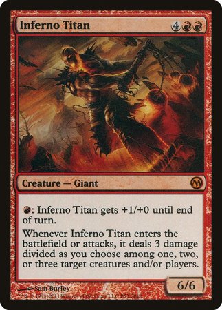 Inferno Titan [Duels of the Planeswalkers Promos 2011] | North Game Den