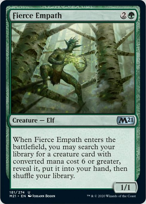Fierce Empath [Core Set 2021] | North Game Den