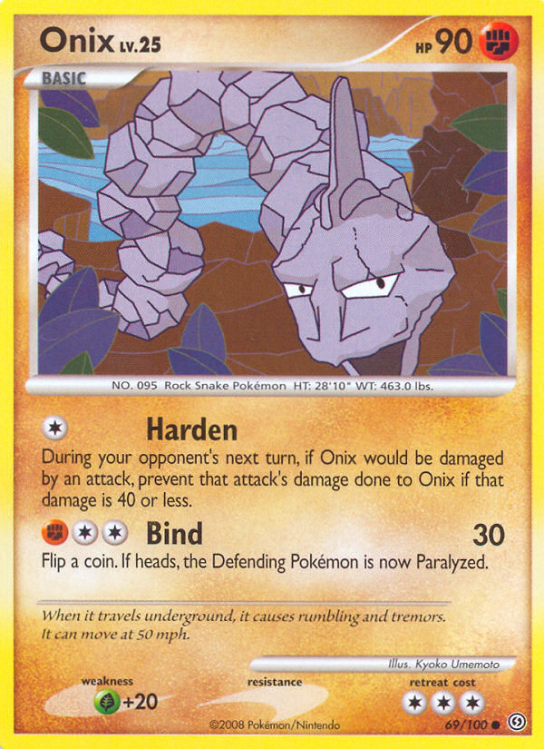 Onix (69/100) [Diamond & Pearl: Stormfront] | North Game Den