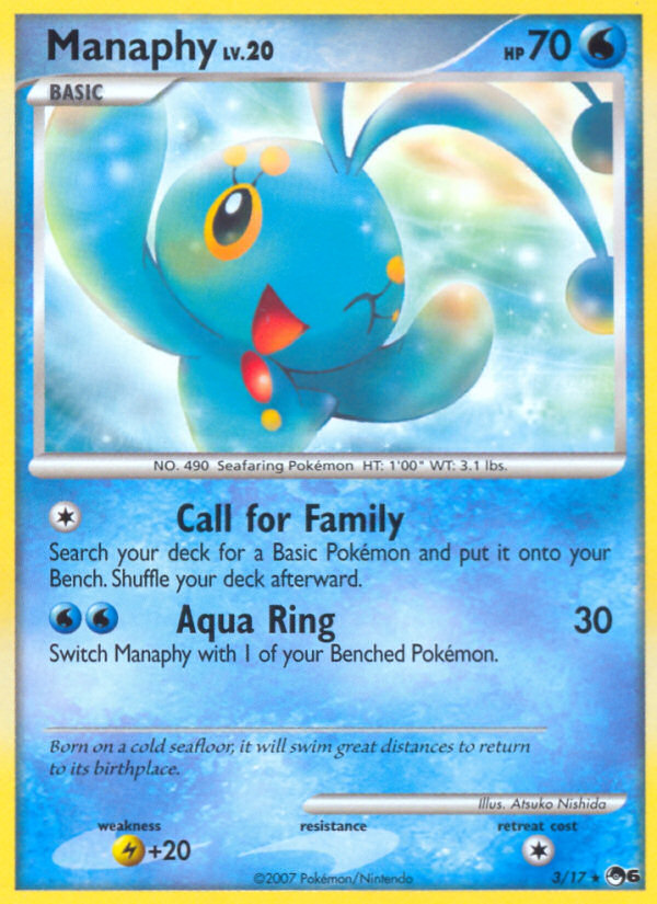 Manaphy (3/17) [POP Series 6] | North Game Den