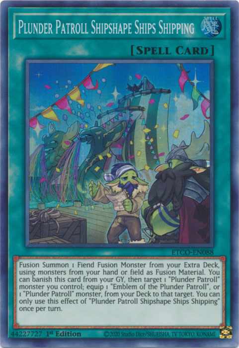 Plunder Patroll Shipshape Ships Shipping [ETCO-EN088] Super Rare | North Game Den