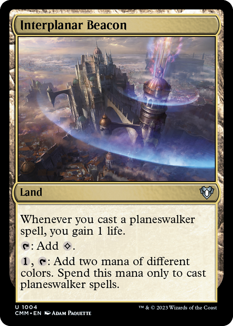 Interplanar Beacon [Commander Masters] | North Game Den