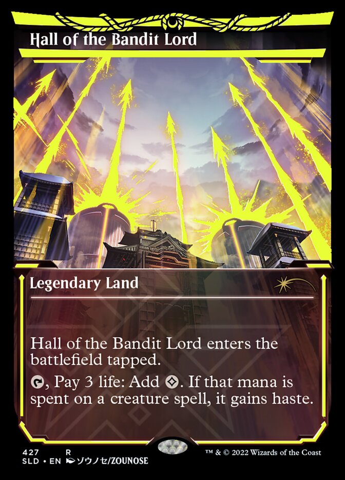 Hall of the Bandit Lord (Neon Ink Yellow) [Secret Lair Drop Series] | North Game Den