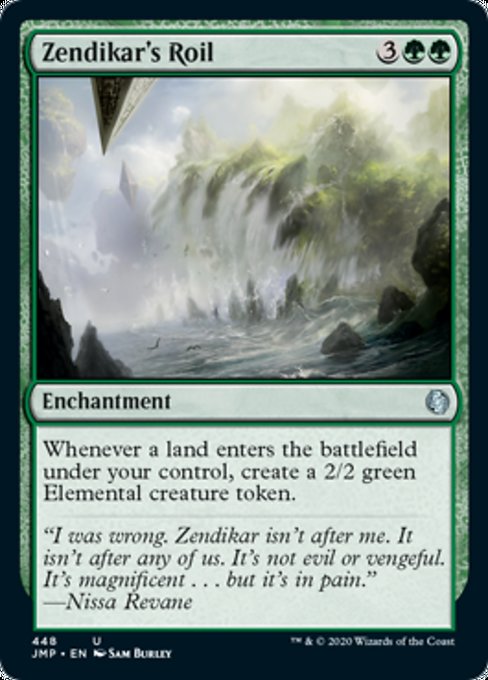 Zendikar's Roil [Jumpstart] | North Game Den