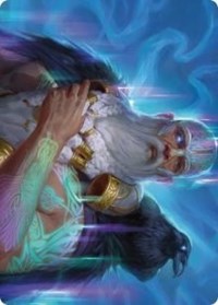 Alrund, God of the Cosmos Art Card [Kaldheim: Art Series] | North Game Den