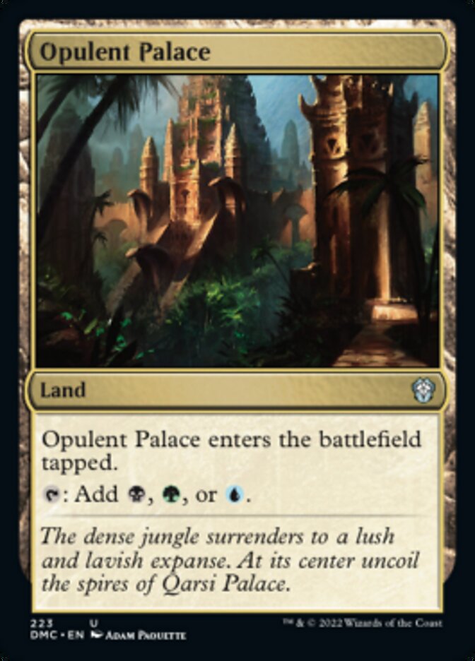 Opulent Palace [Dominaria United Commander] | North Game Den