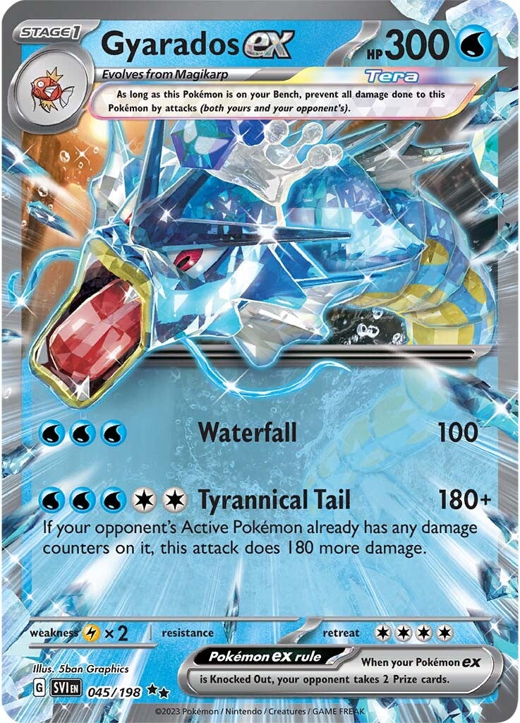 Gyarados ex (045/198) [Scarlet & Violet: Base Set] | North Game Den