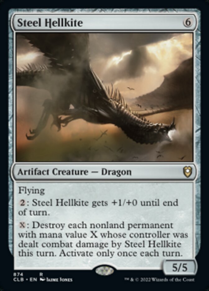 Steel Hellkite [Commander Legends: Battle for Baldur's Gate] | North Game Den