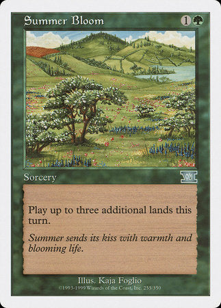 Summer Bloom [Classic Sixth Edition] | North Game Den
