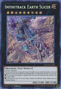 Infinitrack Earth Slicer [INCH-EN009] Secret Rare | North Game Den