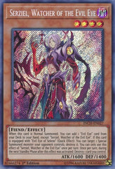 Serziel, Watcher of the Evil Eye [INCH-EN027] Secret Rare | North Game Den