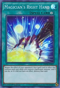 Magician's Right Hand [INCH-EN057] Super Rare | North Game Den