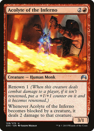 Acolyte of the Inferno [Magic Origins] | North Game Den