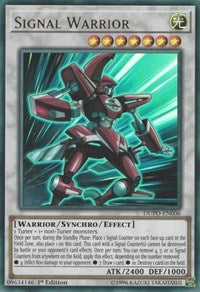 Signal Warrior [DUPO-EN006] Ultra Rare | North Game Den