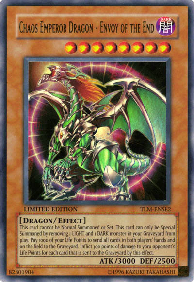 Chaos Emperor Dragon - Envoy of the End [TLM-ENSE2] Ultra Rare | North Game Den