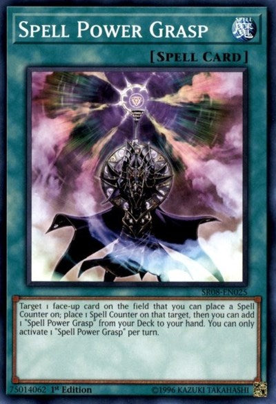 Spell Power Grasp [SR08-EN025] Common | North Game Den